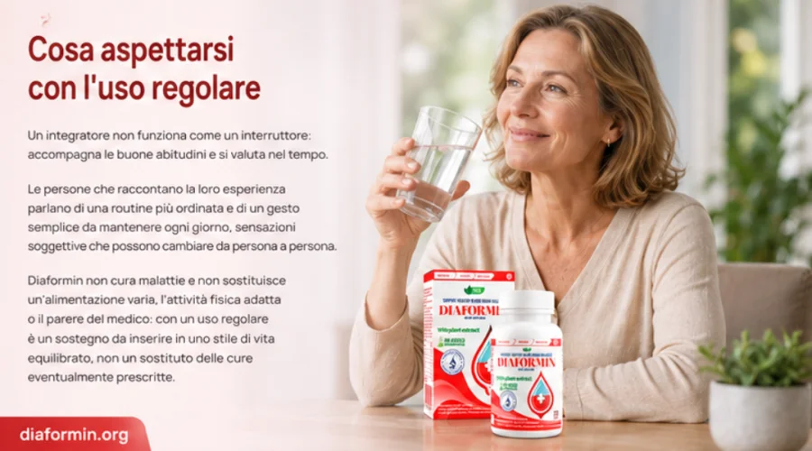 Diaformin — uso regolare nella routine quotidiana