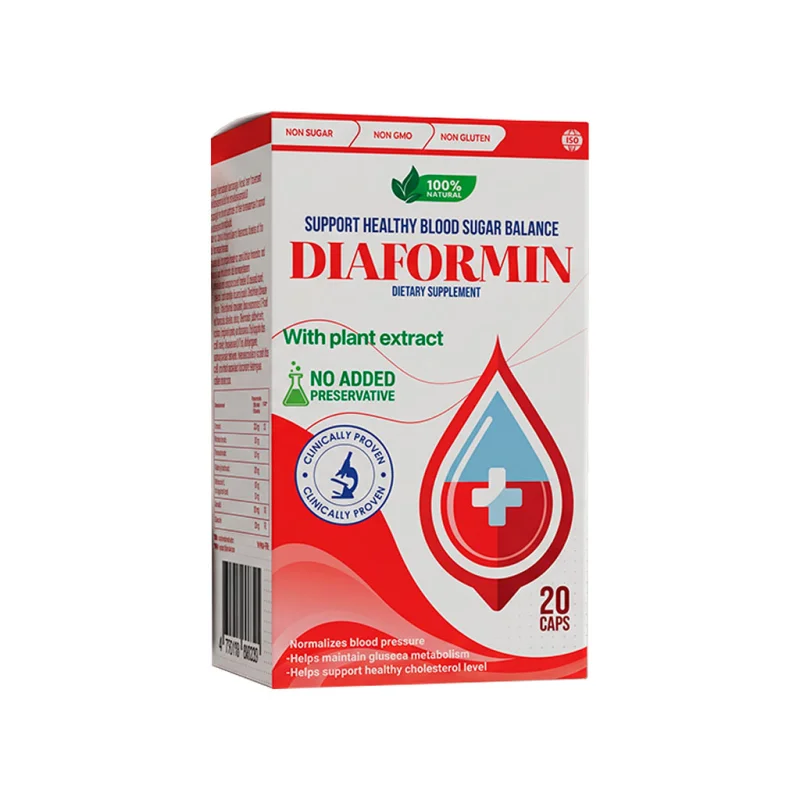 Diaformin — confezione dell'integratore alimentare in capsule